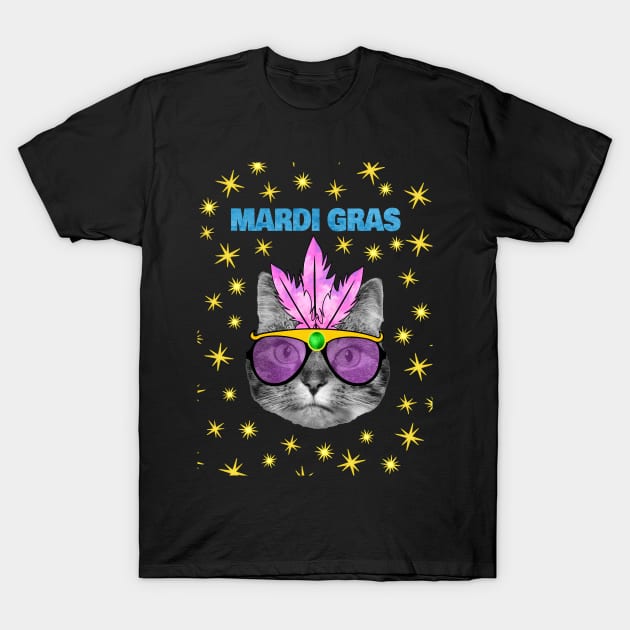 Mardi Gras 2022! T-Shirt by Purrfect